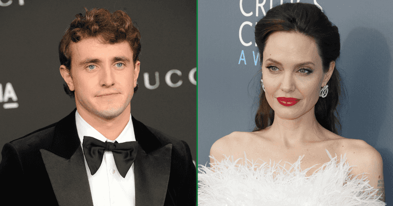 Paul Mescal spotted on coffee date with Angelina Jolie following Phoebe Bridgers split