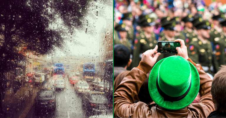 Met Éireann predicts wet weather for St Patrick’s Day