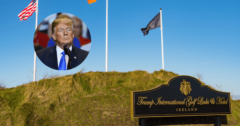 Donald Trump to tee off at his 400-acre resort in Doonbeg today