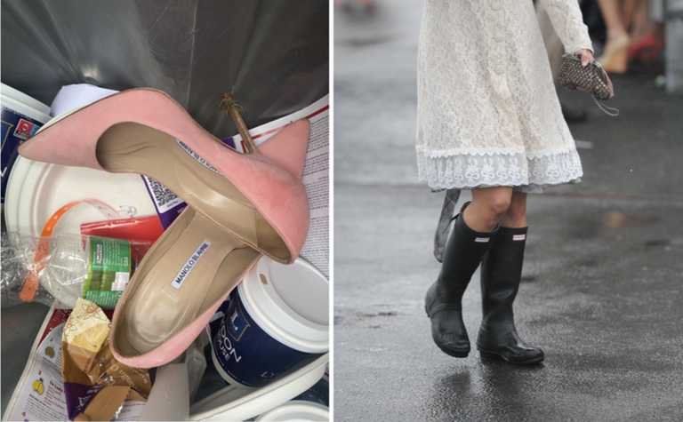 €600 Manolo Blahniks found in bin at Galway Races were dumped by boyfriend