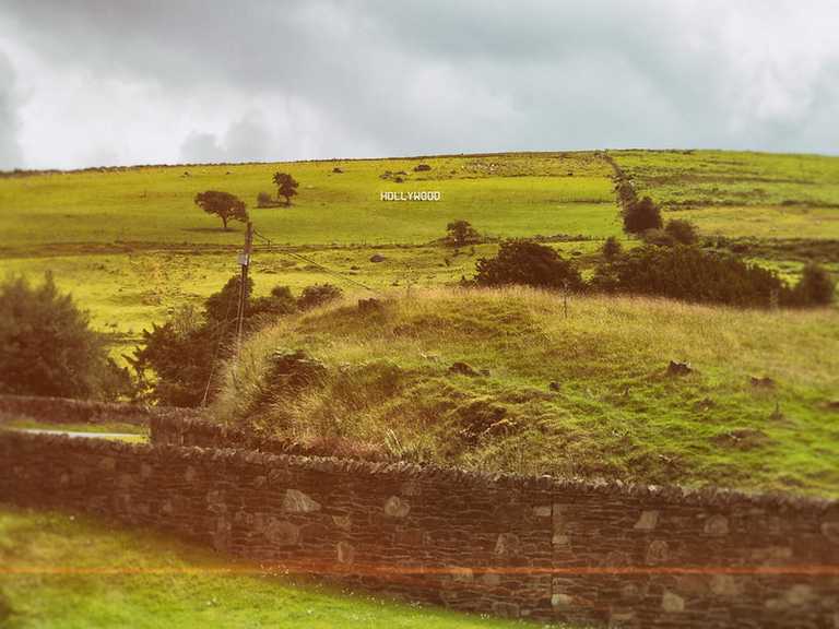 Have you noticed the Hollywood sign in Wicklow?