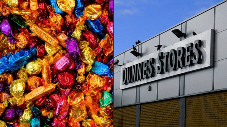 Christmas chocolate tubs such as Quality Street already on sale at Dunnes