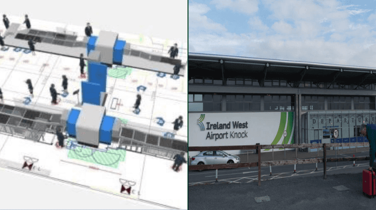 Knock Airport install new security tech to avoid the need to remove liquids from bags