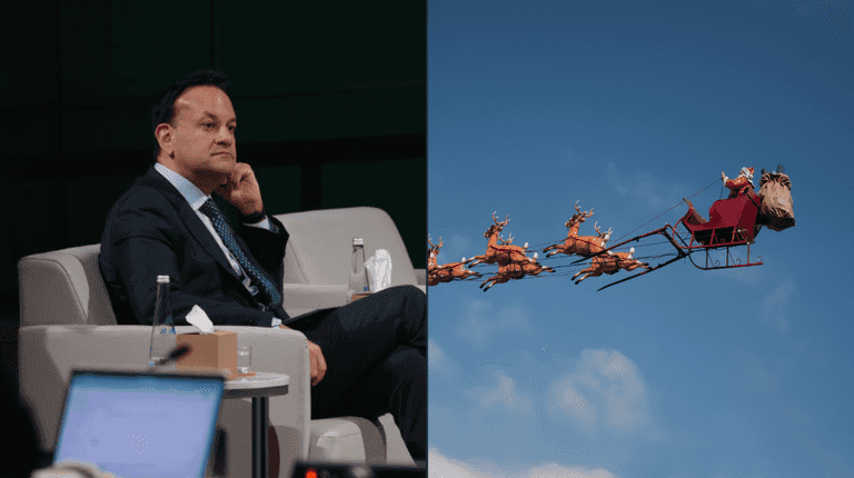 Taoiseach confirms Santa has permission to enter Irish airspace on Christmas Eve