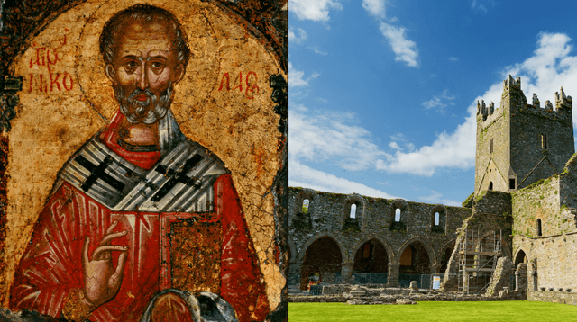 Did you know ‘Santa Claus’ is said to be buried in Ireland?