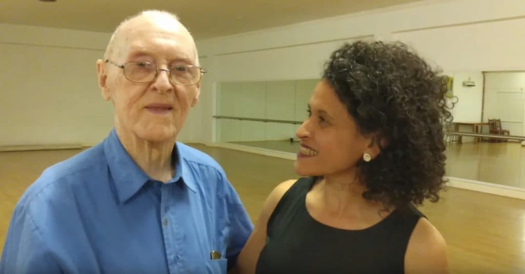 99-Year-Old Waterford Man Dances His Way Into Crowd’s Hearts