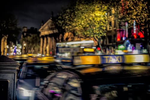Wearing a mask in a taxi is now mandatory in Ireland