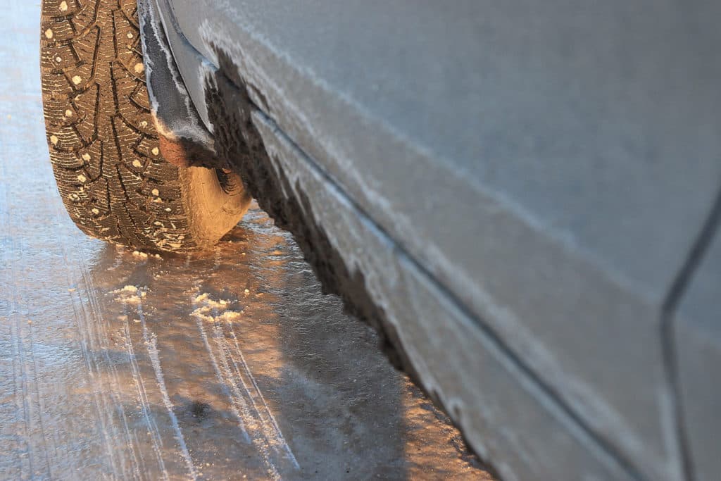 Rainfall warning issued for eight counties as risk of black ice remains