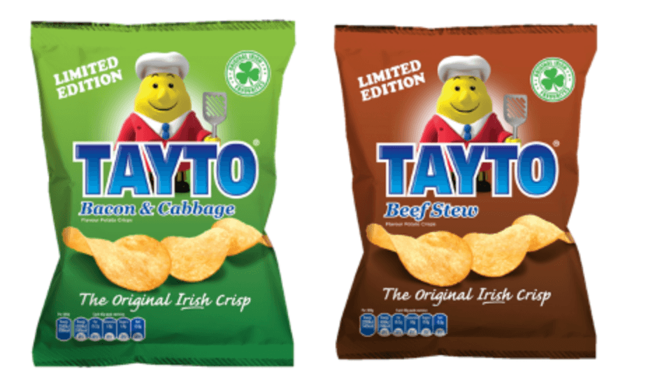 Tayto launches two new flavours and they’re Irish AF