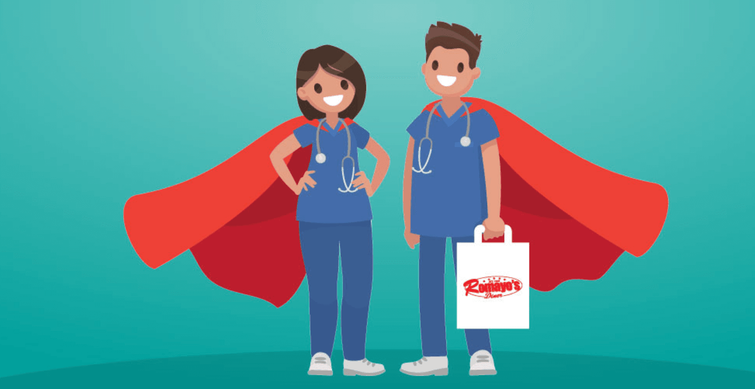 Romayo giving frontline staff free meals for ‘superhero week’
