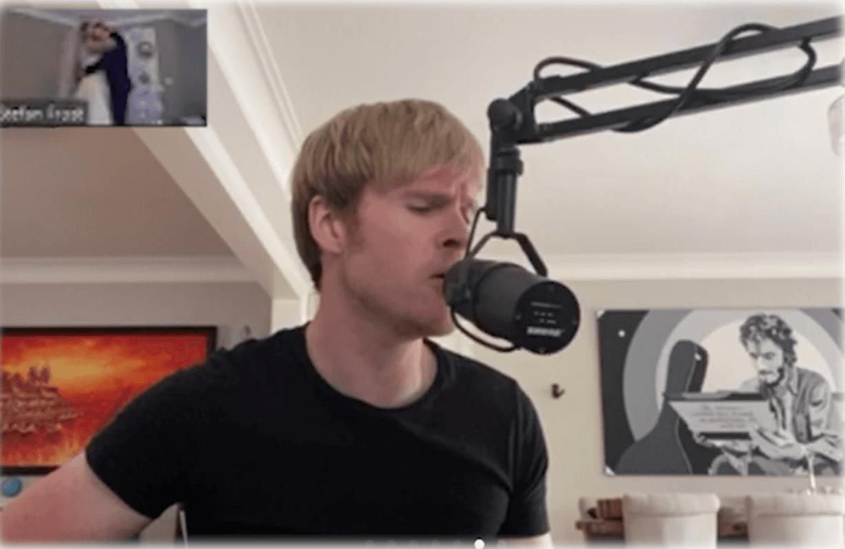 Kodaline surprised two NHS workers with an acoustic performance at their virtual wedding