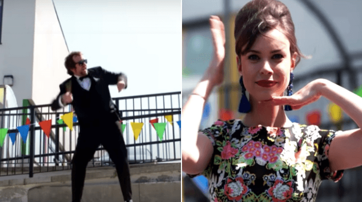 WATCH: Home School Hub teachers show off their moves in elaborate graduation ceremony