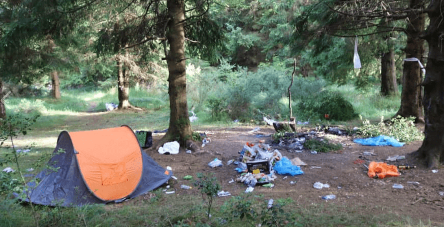 Picturesque Wicklow walking spot left destroyed by litter
