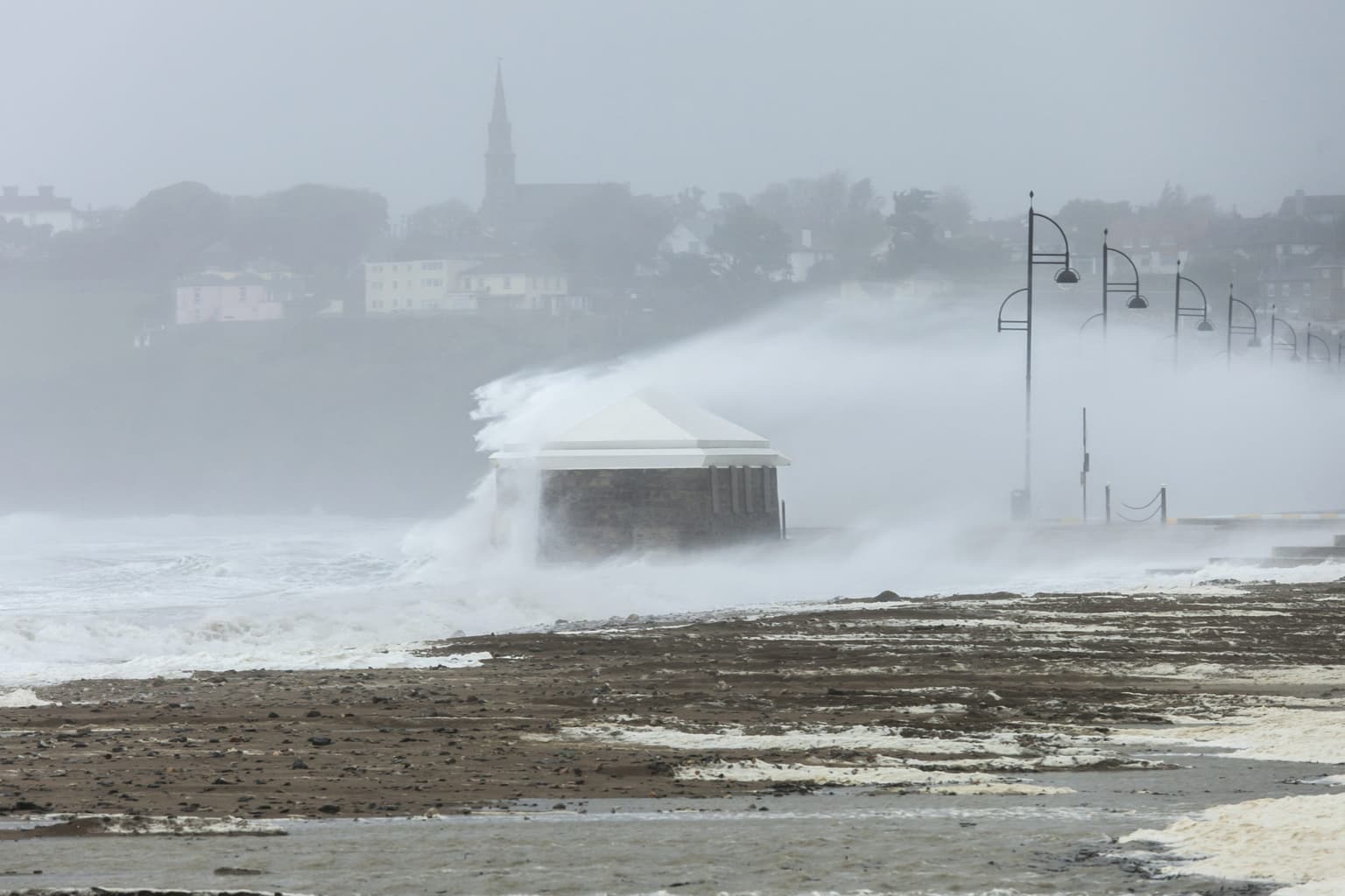 It looks like it’s just wet and windy weather on the agenda for the foreseeable future