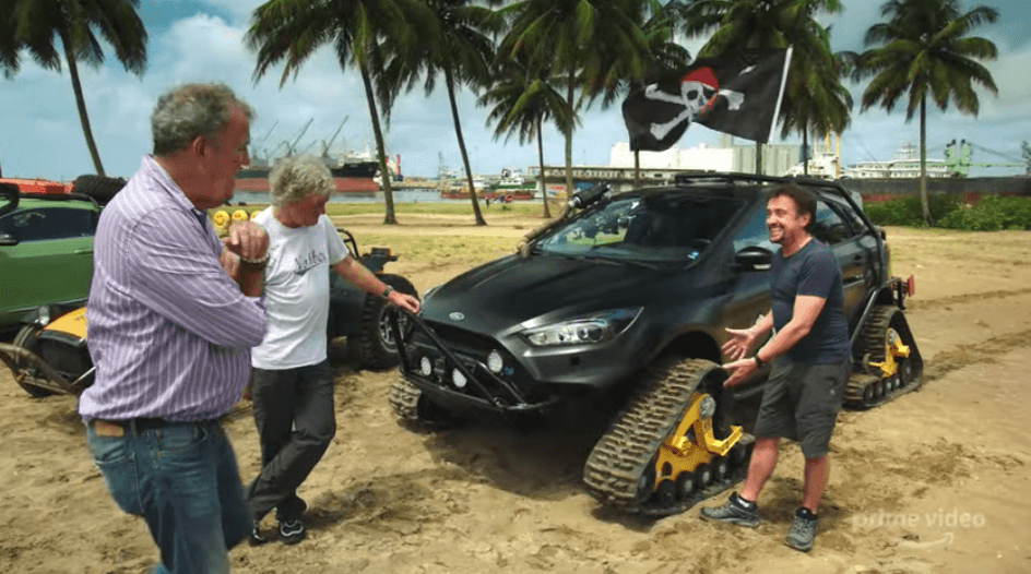 WATCH: Clarkson, May, and Hammond’s new special has a very suggestive title