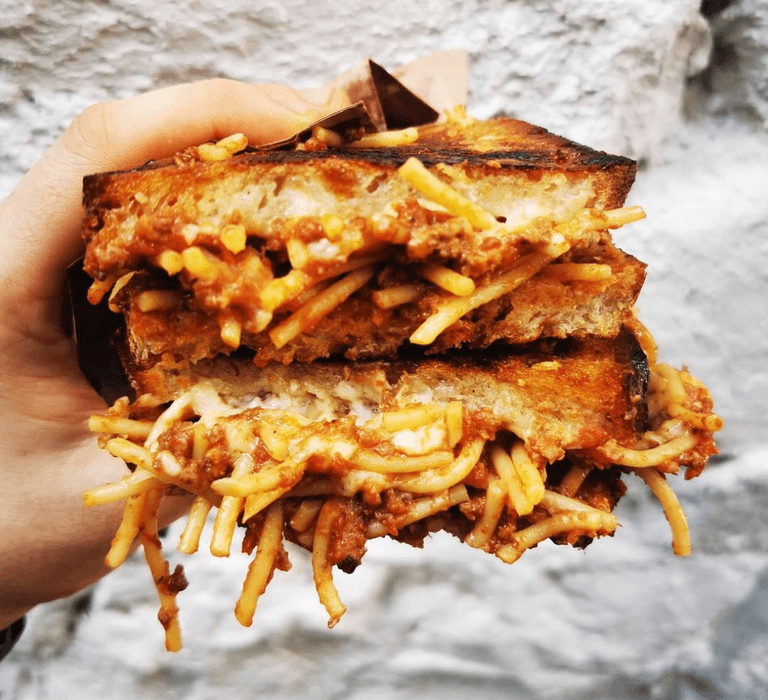 This Mayo spot is serving up a Spag-Bol Sambo! This Mayo spot is serving up a Spag-Bol Sambo!