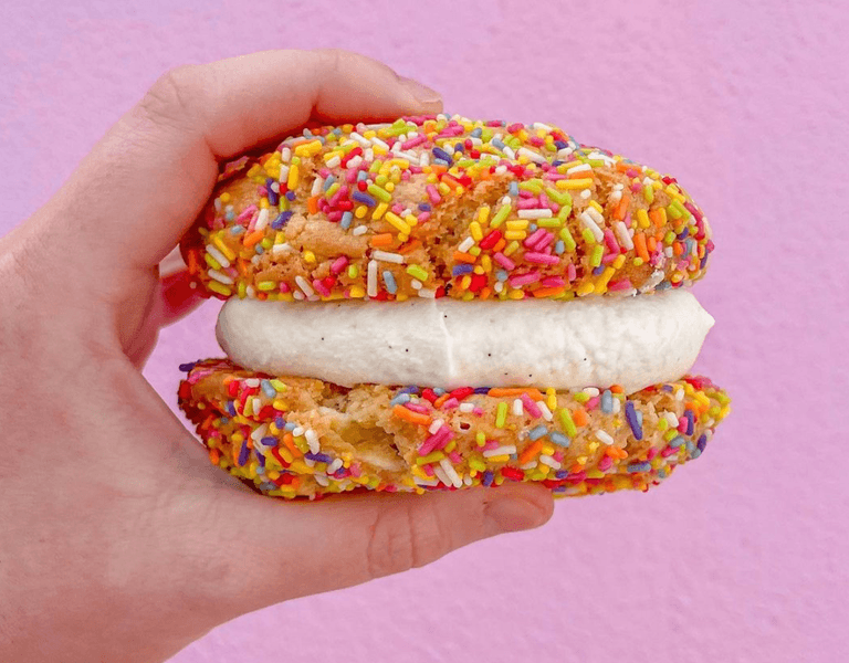 This sprinkles ice-cream cookie sandwich will bring pure joy to your weekend This sprinkles ice-cream cookie sandwich will bring pure joy to your weekend