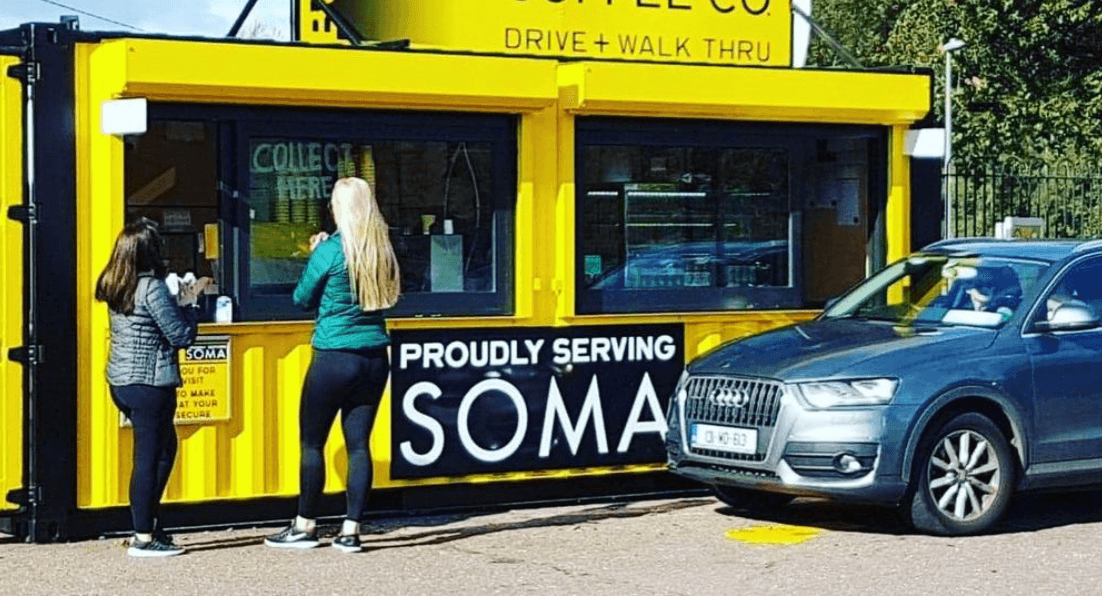 Grab the perfect cup of coffee without leaving your car in Cork