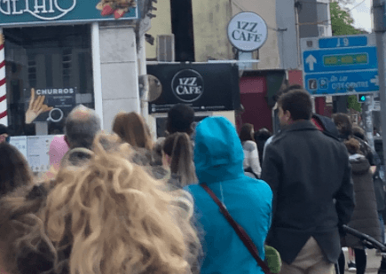 Huge queues form outside Cork cafe fundraising for Gaza