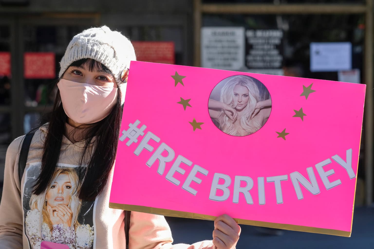Britney Spears will appear in court today to discuss her conservatorship