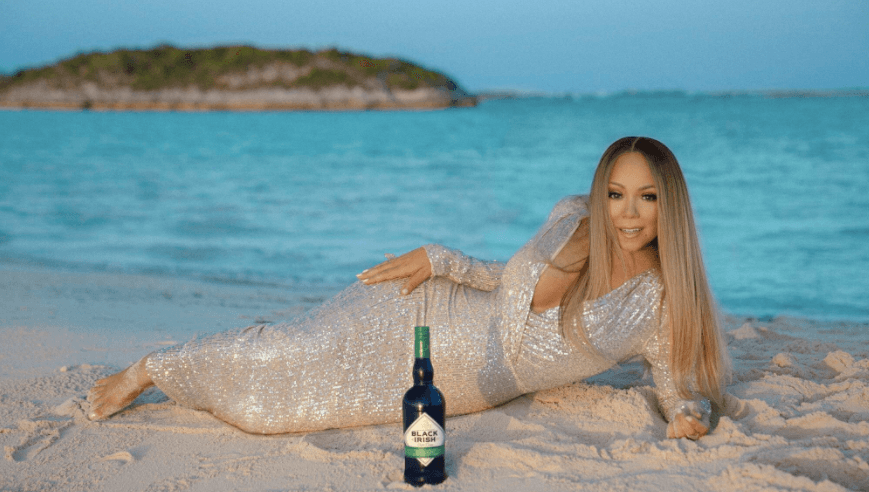 Mariah Carey gives a nod to her Irish heritage as she launches new liqueur