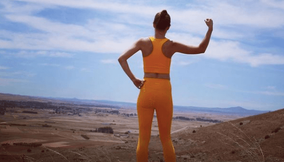 Live your best sustainable life with these leggings made from recycled bottles