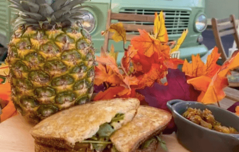 We’re putting this pineapple toastie in Laois on our must-try list We’re putting this pineapple toastie in Laois on our must-try list