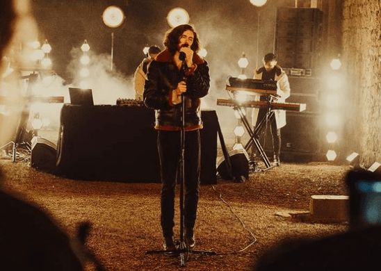 We are obsessed with the live performance music video for this Hozier and Meduza song