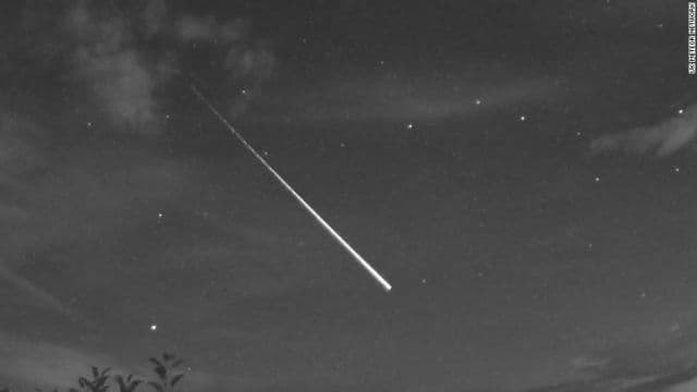 Scientists are ‘100% confident’ that fireball spotted over Ireland was a meteor