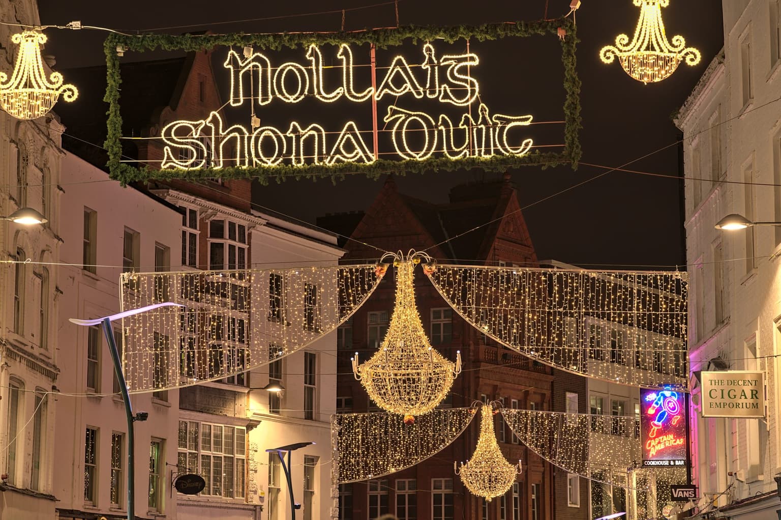 Energy crisis could see a reduction on Christmas street lights this year