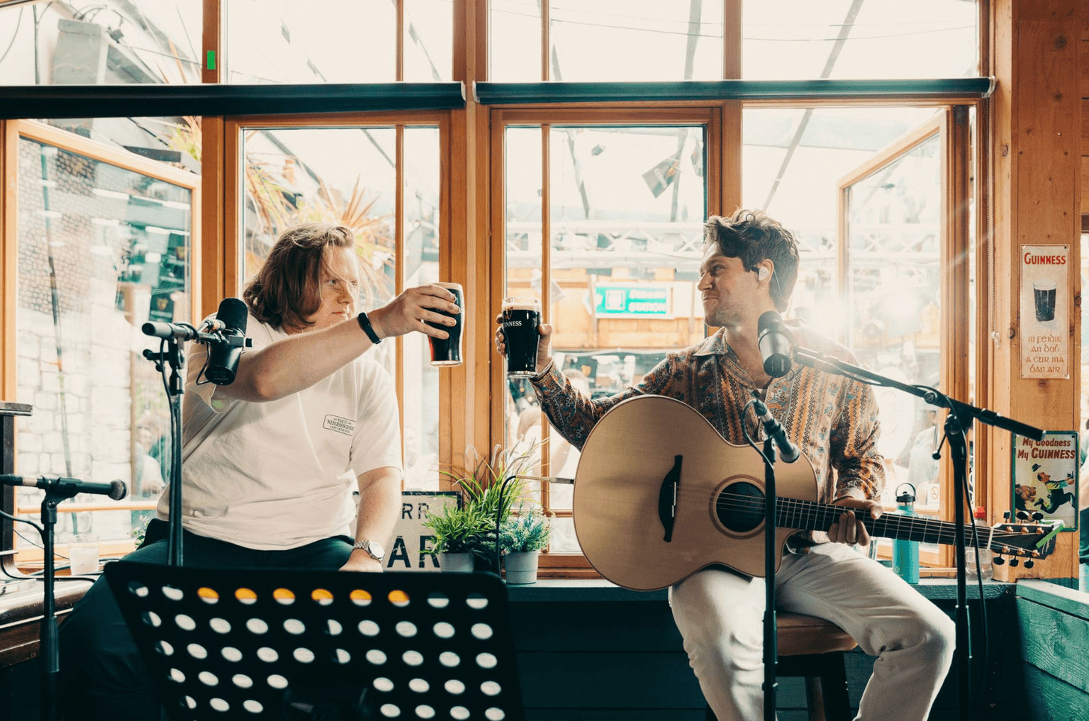 A film following Niall Horan and Lewis Capaldi’s Irish road trip comes out this week