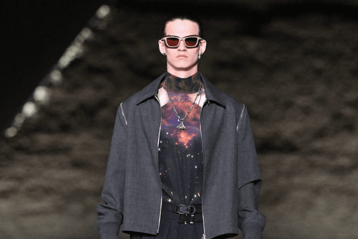 a 17 year old model from Westmeath has walked in a Christian Dior fashion show