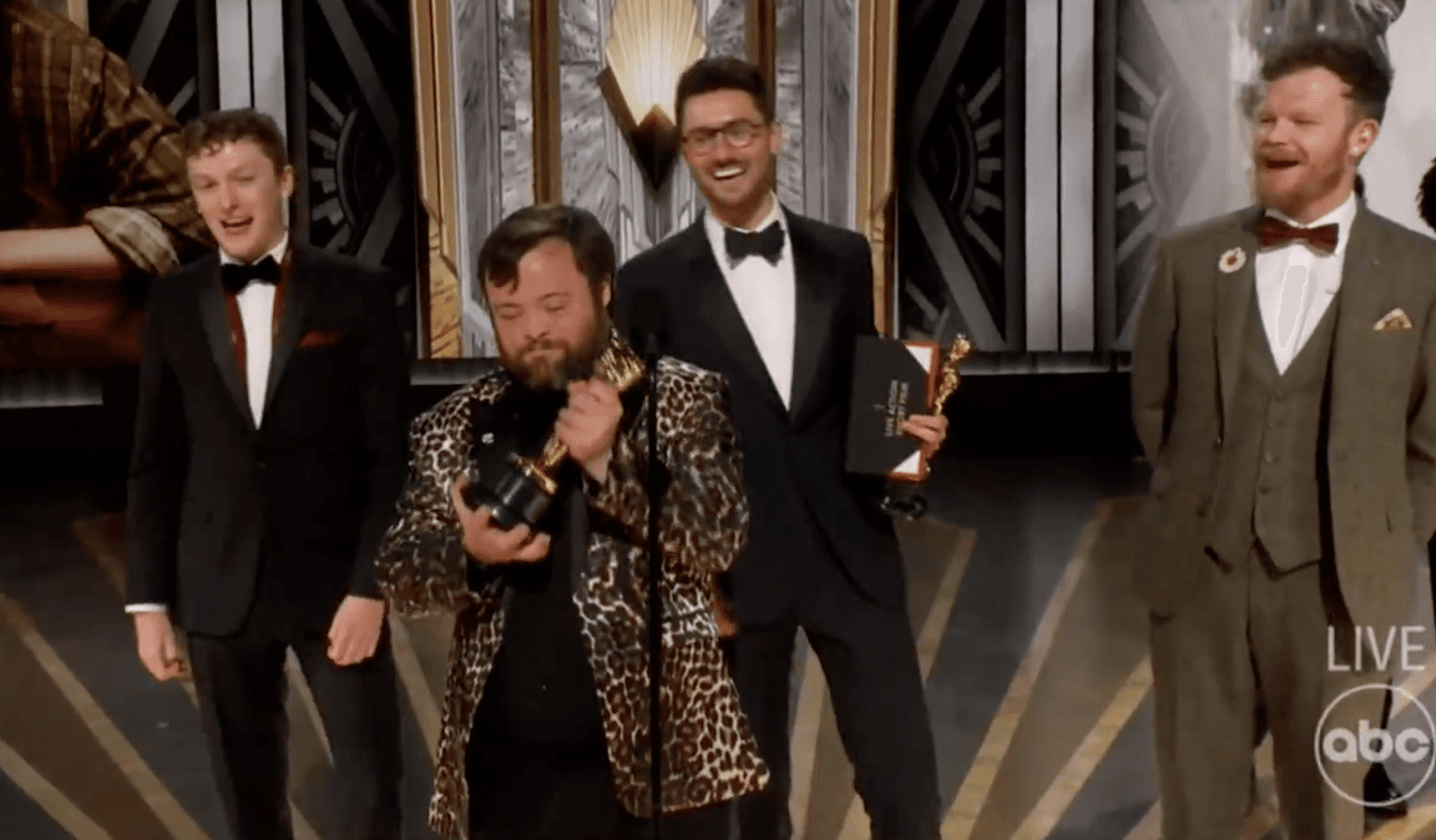 WATCH: The entire Oscars audience sang Happy Birthday to this Irish actor last night