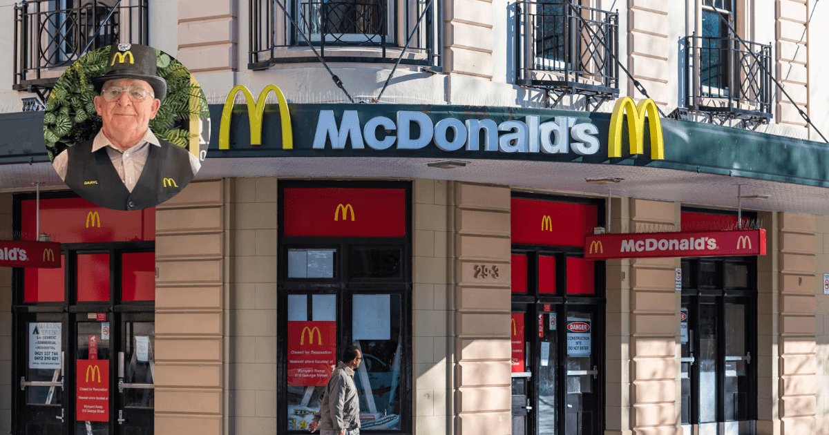 72-year-old man ditches ‘boring’ retirement to work in McDonald’s