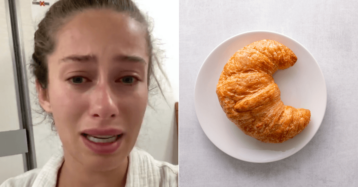 Woman with coeliac disease suffers reaction on 15 hour flight after being served a plain croissant