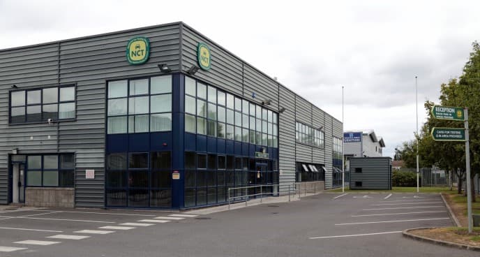 The 5 NCT centres in Ireland with the highest failure rates