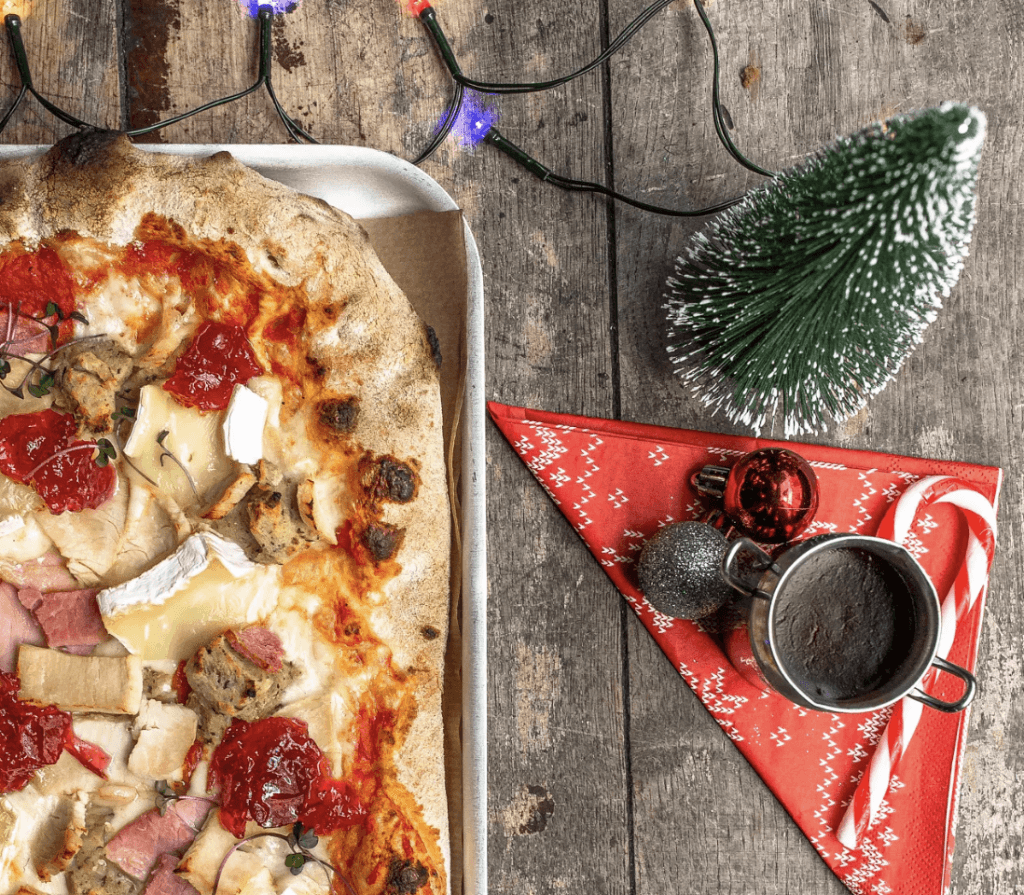 This Limerick restaurant serves a Christmas dinner PIZZA