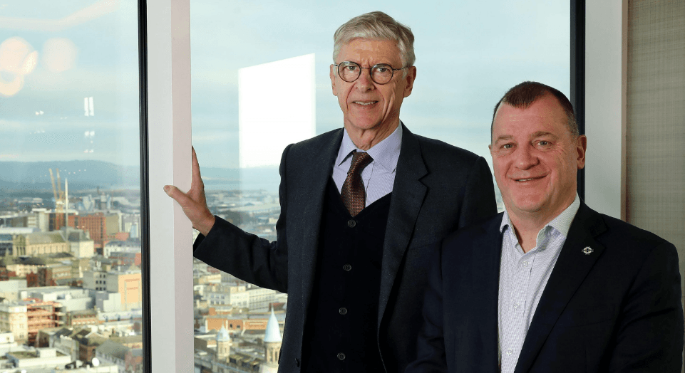 Arsene Wenger was in Belfast yesterday and people are raging they missed him