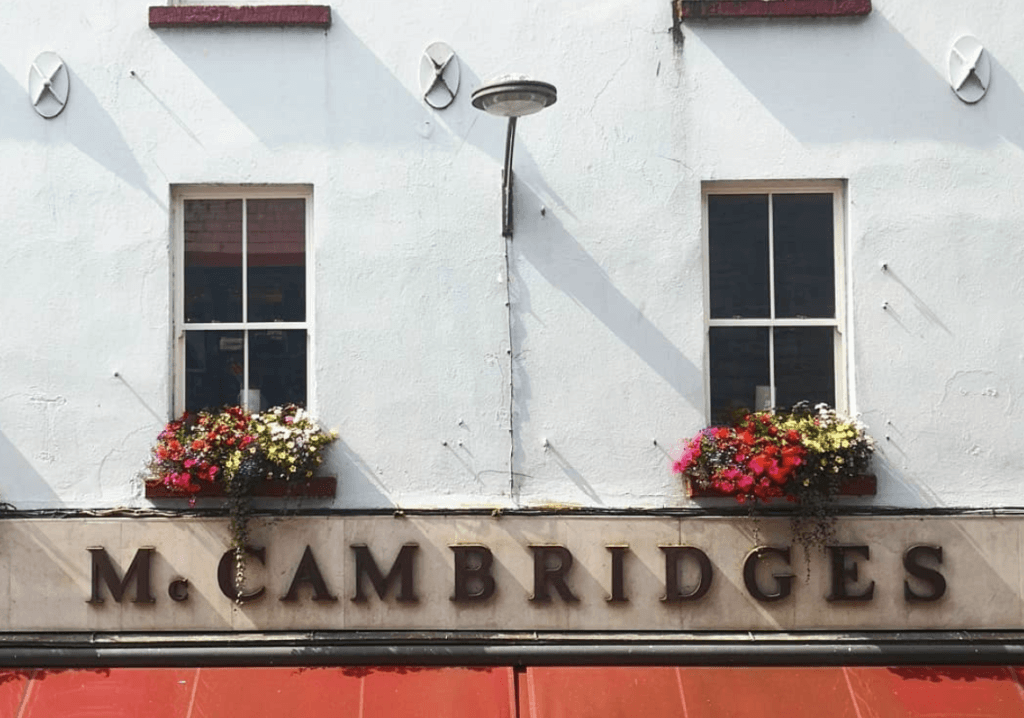 McCambridge’s is now offering vegan, gluten-free and non-alcoholic hampers