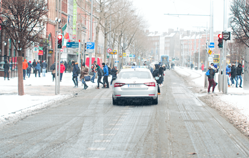 A snow/ice warning has been issued for Ireland