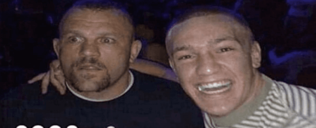 McGregor thanks UFC legend, posting hilarious throwback picture together