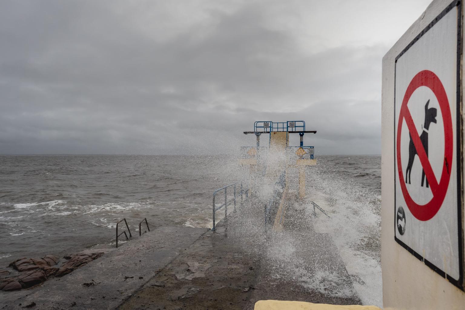 Storm Jorge has already exceeded the status red warning in Galway