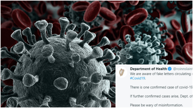 Department of Health deletes tweet on ‘fake letters’ regarding coronavirus