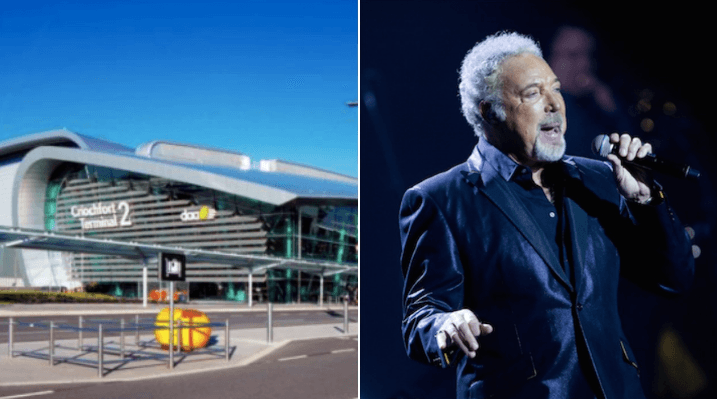 Dublin Airport apologises to Tom Jones after poor attempt at ‘dad joke’