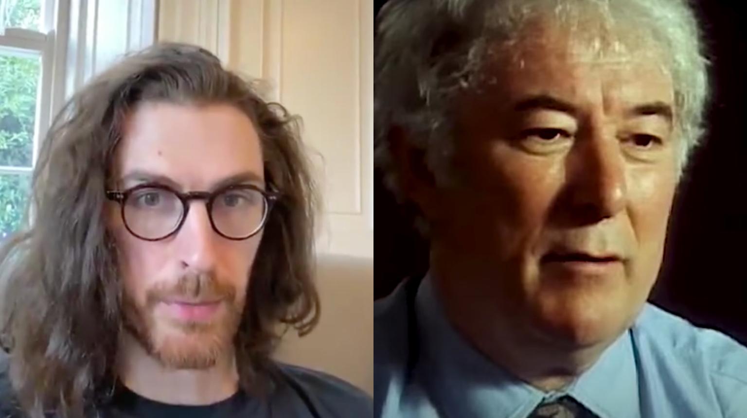 Hozier shares reading of Seamus Heaney poem that has been bringing him solace