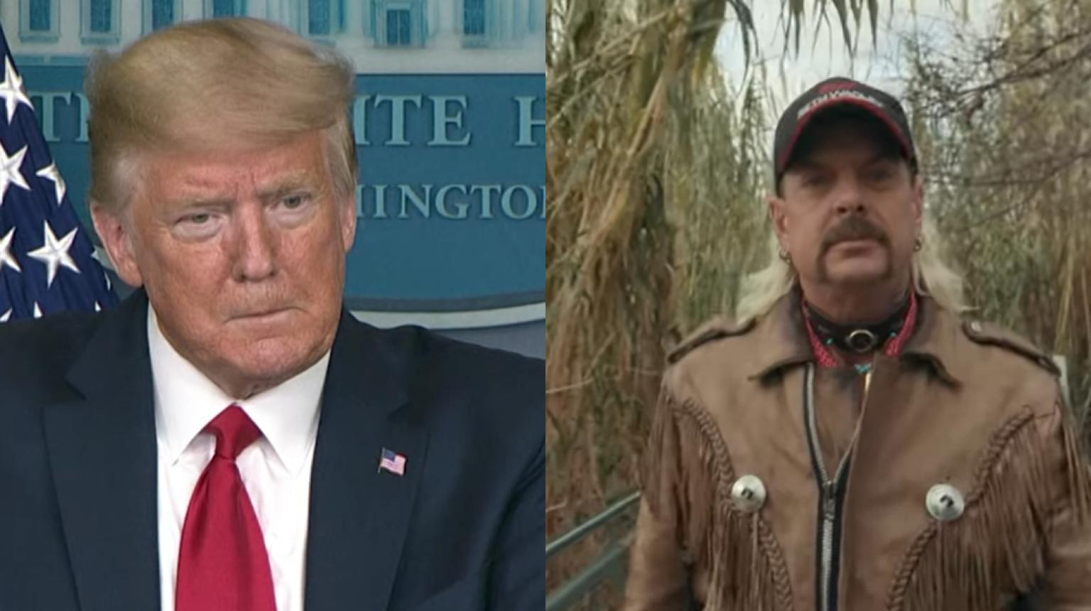 Trump weighs in on whether Joe Exotic should be pardoned
