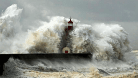 Six counties have been issued with a wind warning with gusts of up to 110 km/h expected