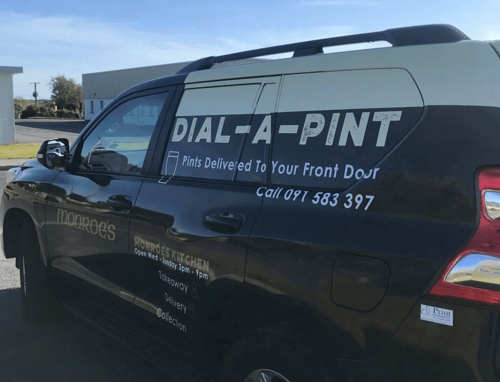 Monroe’s Galway launches ‘dial-a-pint’ service complete with custom Pintman van