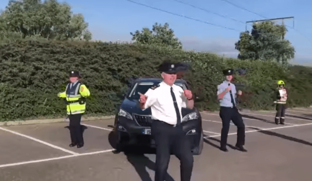 WATCH: Gardai dance to Uptown Funk to raise funds for baby girl’s treatment in USA