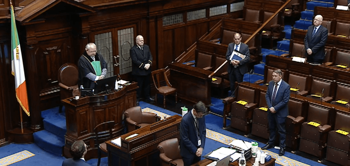 Dail holds minute’s silence for those affected by racism